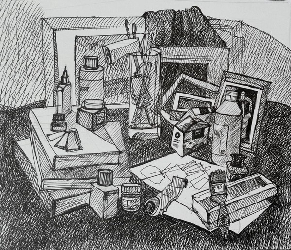 Выставка графики «Натюрморт художника»