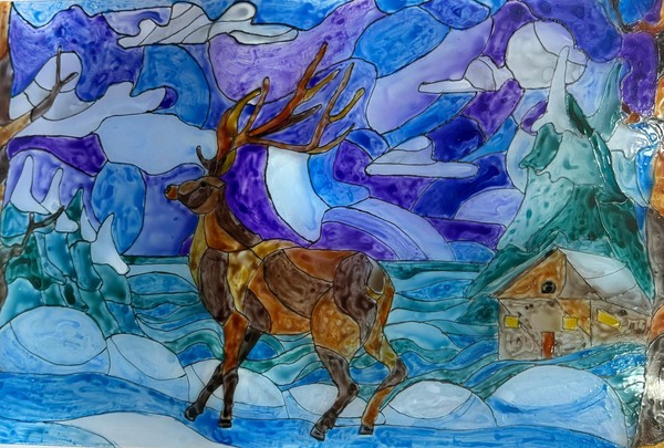 Выставка «Стеклянная мозаика»