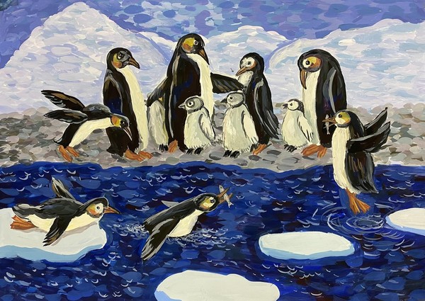 Виртуальная выставка работ «Удивительный мир животных и птиц»