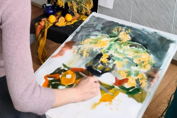 Музейное занятие «Цветы весны»