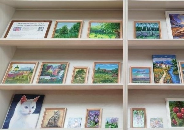 Выставка картин Натальи Сочковой «Пейзажи Родины моей»