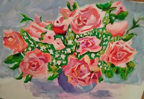 Выставка «Открытка для любимых мам»