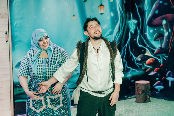 Сказка про эльфа и злую колдунью