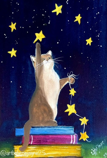 9.03 в 13.00 Мастер-класс для детей 7+ по светящимся картинам, акрил.