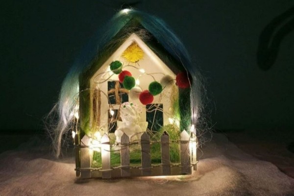 Домик-ночник