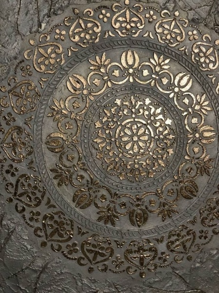 9.03 в 15.00 Мастер-класс по интерьерным картинам, паста + акрил + поталь.