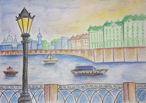 Мастер-класс «Санкт-Петербург. Городские зарисовки»