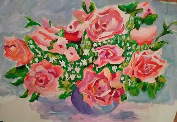 Выставка «Открытка для любимых мам»