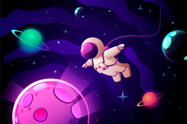 Библиотечная игра «Космос далекий и близкий»