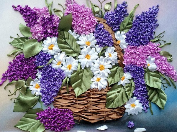 Беседа «Вышивка лентами»