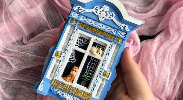 Мастер-класс «Старинное окно»