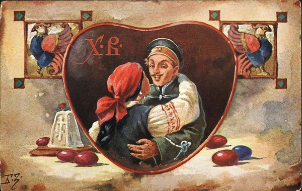 Арт-ангар. Пасхальные открытки Бориса Зворыкина