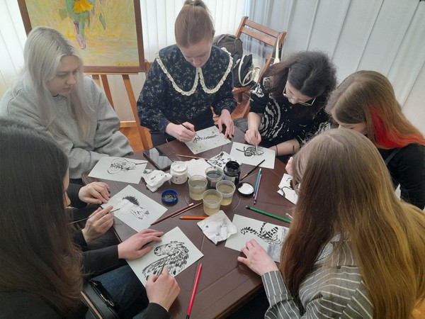 Музейное занятие «Графическая азбука: Митурич и Хлебников»