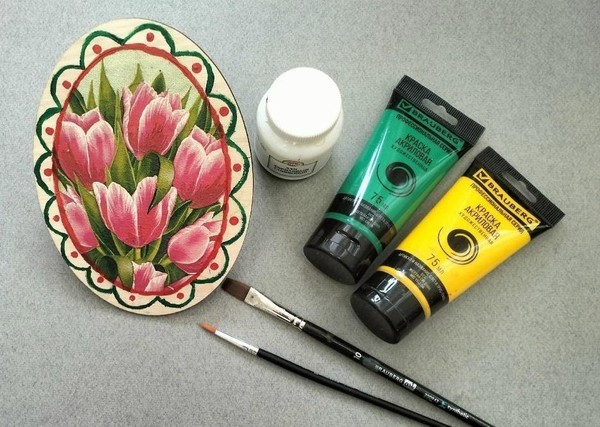 Мастер-класс «Весенние тюльпаны»