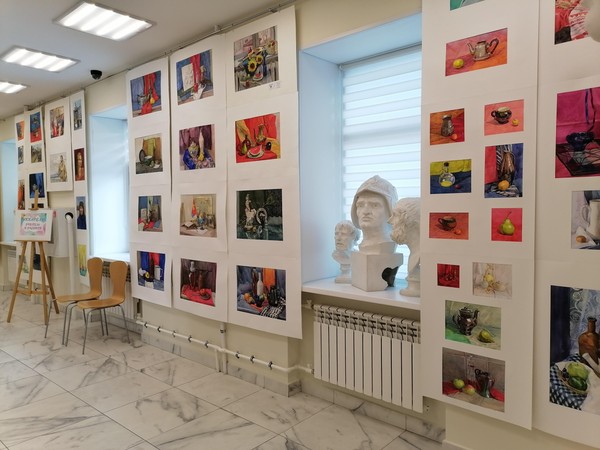 Выставка «Акварель. Учитель и ученики»