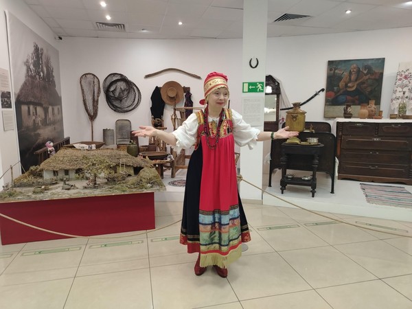 Экскурсия по передвижной выставке «Как казаки на Кубань пришли»