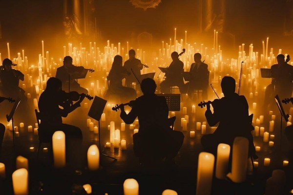 Саундтреки Ханса Циммера при свечах