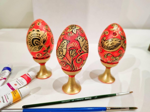 Музейное занятие в выставочном пространстве «Пасхальный сувенир»