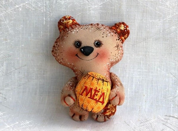 «Мишка очень любит мед» мастер-класс