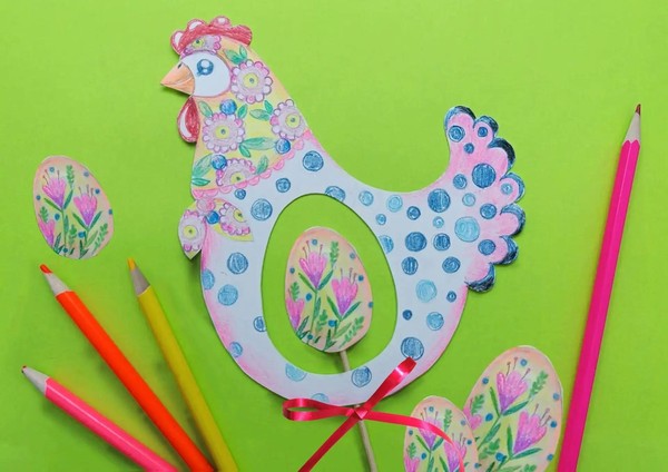 Мастер-класс «Пасхальная курочка»