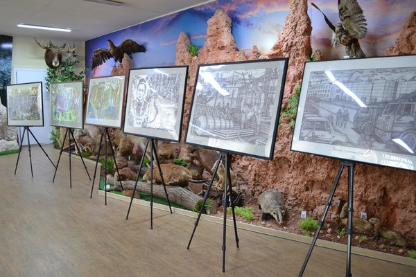 Выставка «Истории, рассказанные кистью»