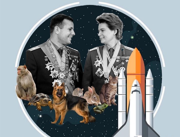 «Животные покорители космоса»