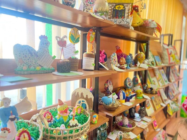 Выставка кружка прикладного творчества «Самоделкин» «Пасха красная»