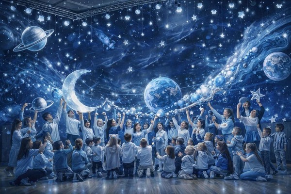 Арт-инсталляция «Космическое притяжение»