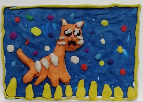 Виртуальная выставка «Лепка «Котята»