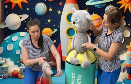 Кефир и Веник в космосе