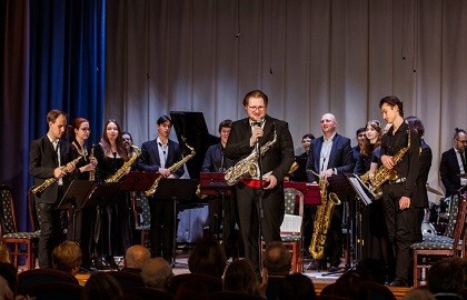 Санкт-Петербургский оркестр саксофонов. Шедевры классики во дворце