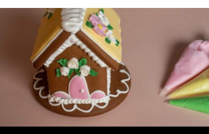 Пасхальный пряничный домик