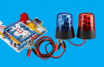 Микроэлектроника для начинающих: создаём полицейскую мигалку