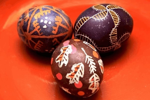 Занятие «Украшение яиц старинными способами: писанка»