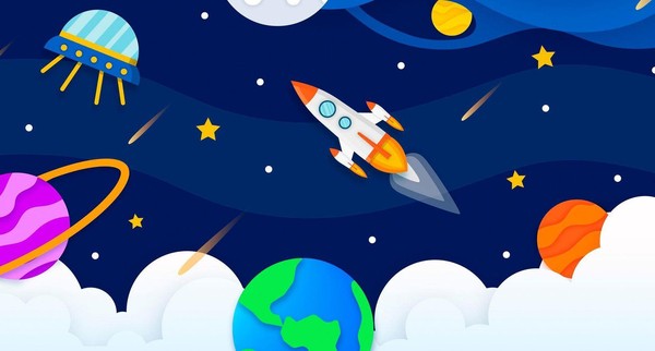 Творческое занятие «Загадочный космос»