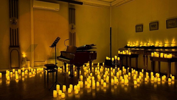 От страстного танго до «Ноктюрна» Магомаева: фортепиано, баритон и труба при свечах