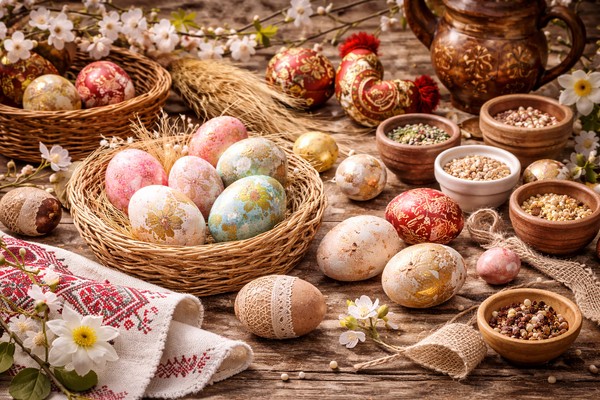 Волшебство Пасхи: роспись и декор яиц