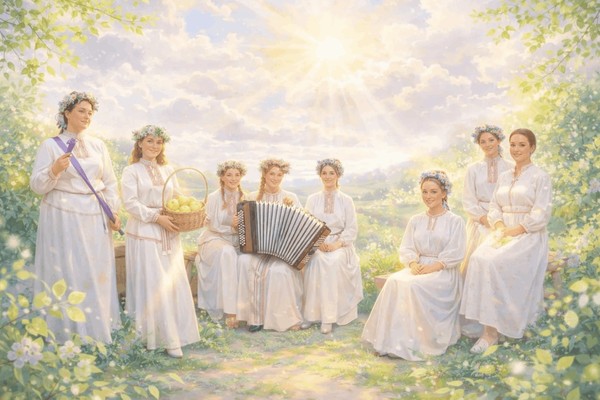 Фолк-программа «Весенние встречи. Хоровод времен»