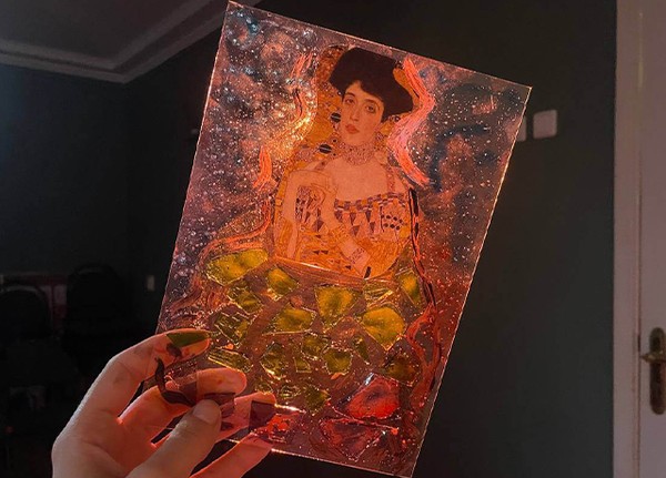 Витраж + Густав Климт (7-12 лет)