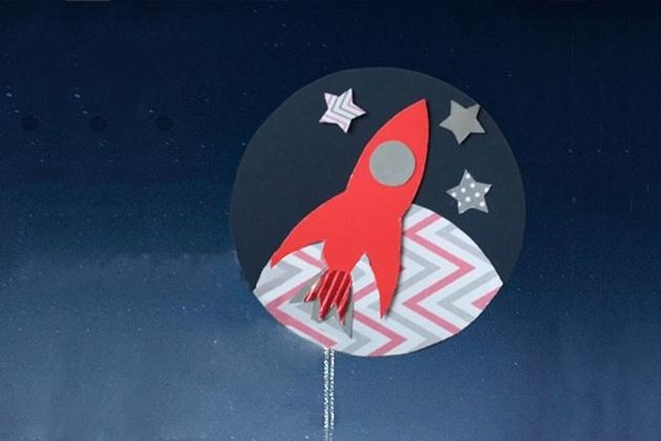 Мастер-класс «Космическая открытка»