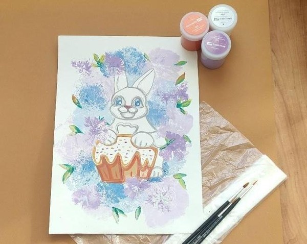 Мастер-класс «Пасхальный зайчик»