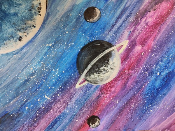 Мастер-класс по рисованию «Космос»