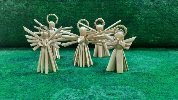 Мастер-класс по плетению из чакана «Ангел»