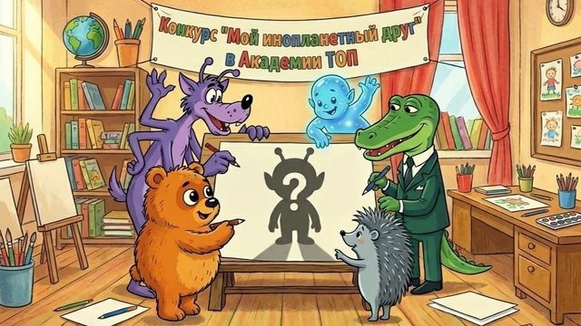 Мастер-класс «Мой Инопланетный Друг»