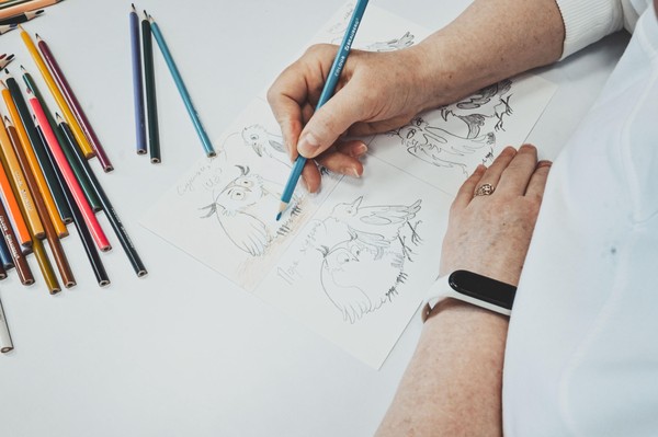 Мастер-класс «Цветные истории»