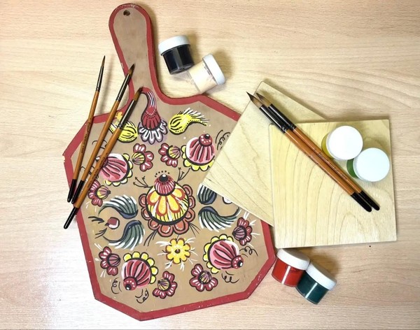 Мастер-класс «Роспись в городецком стиле»