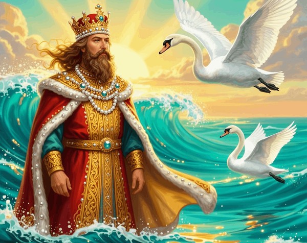 Литературно-музыкальная композиция «Сказка о царе Салтане. Симфония в песке»