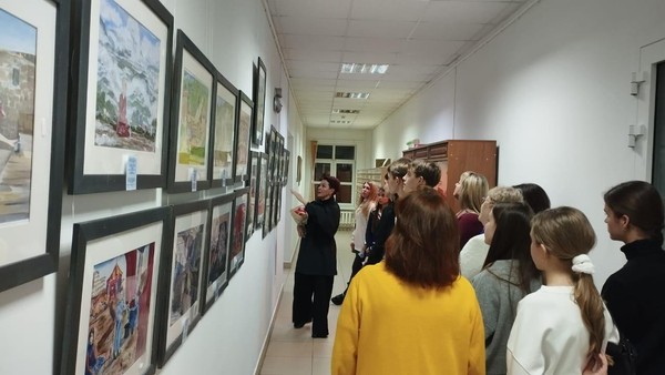 Открытие выставки живописи «Точка света: родные места»