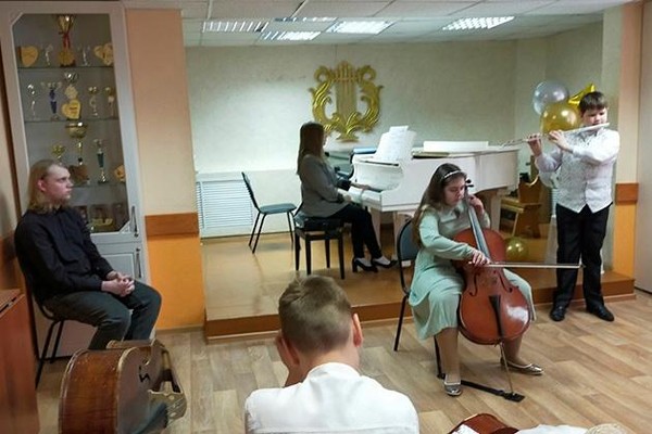 Концерт класса виолончели и класса контрабаса