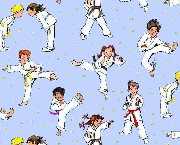 Открытый урок секции «Дзюдо», для детей